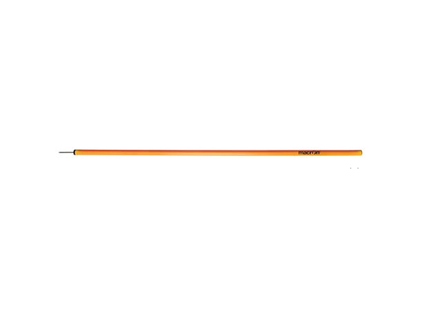 Pole W spike 170CM YEL Slalomstang med pigg 