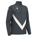 Anduin Training 1/4 Zip Top ANT/WHT S Teknisk treningsgenser - Unisex