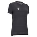 Dione Icon shirt BLK S Teknisk kamp og treningsdrakt - Dame
