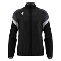 ODIN full zip top BLK/WHT XXS Jakke med kontrastdetaljer